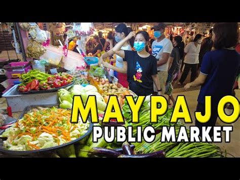 Detailed Satellite Map of Maypajo Public Market and  .